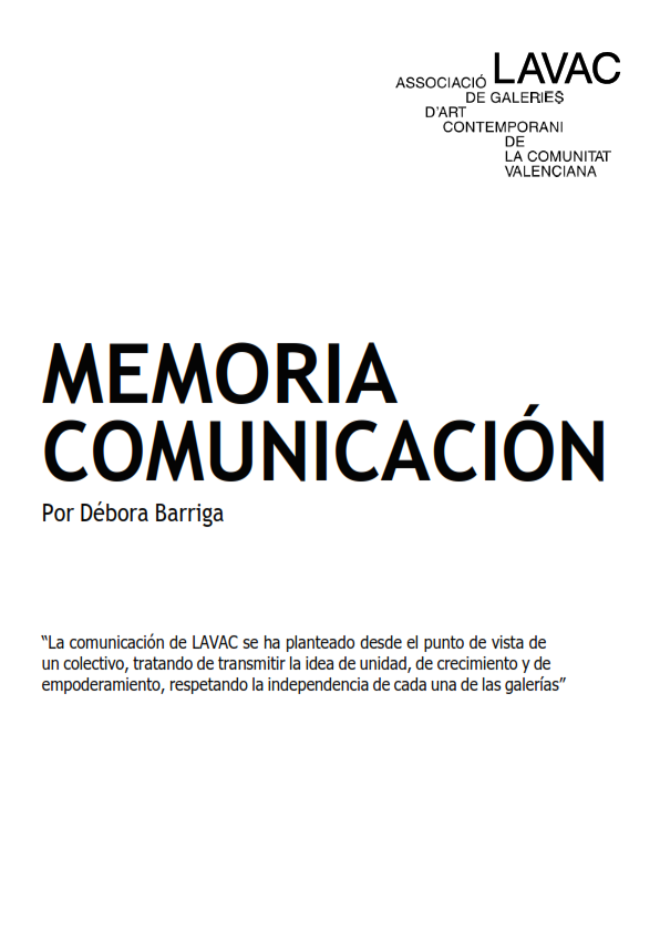 Memoria LAVAC